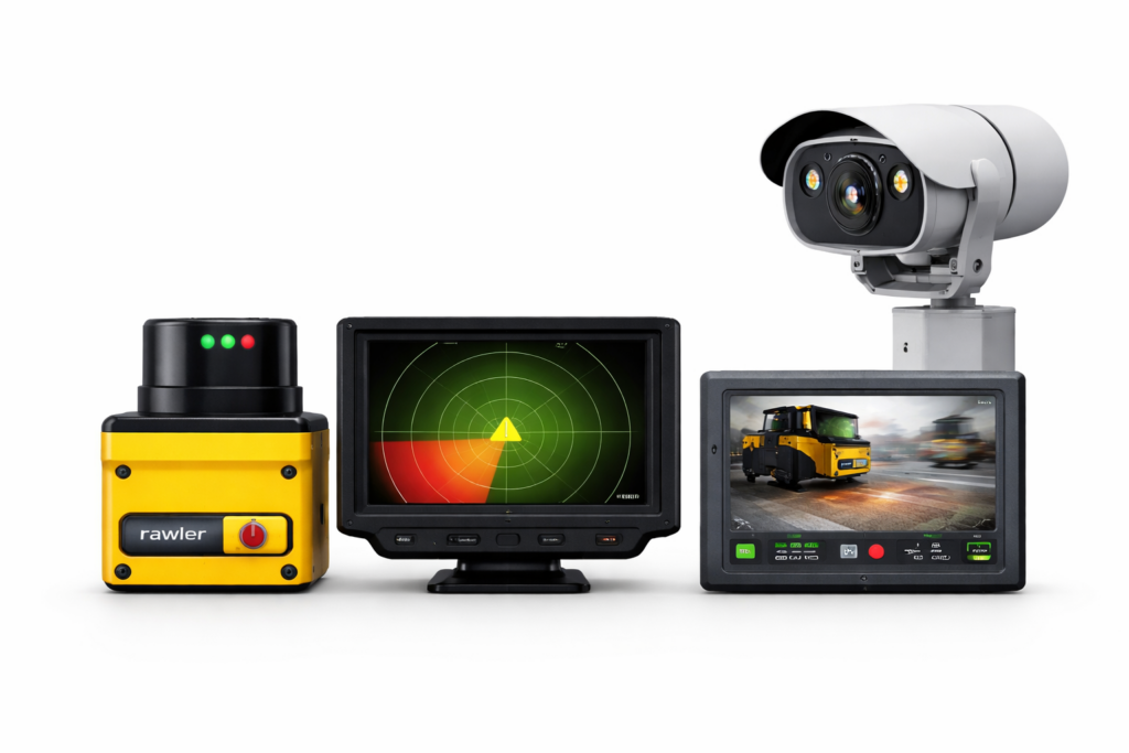 Radar anti collision system untuk kendaraan dan alat berat tambang